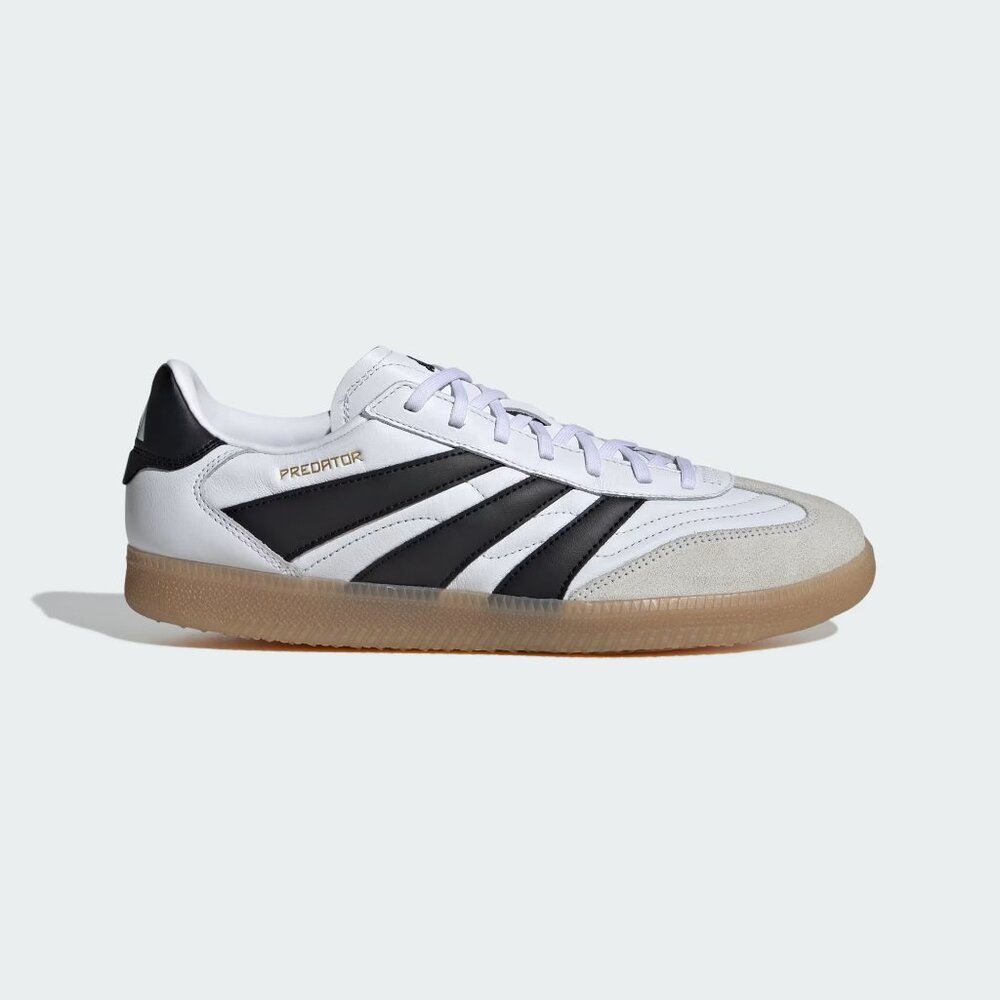 adidas Predator 24 League Freestyle Low White Black Gum Size 10 - | NWOB